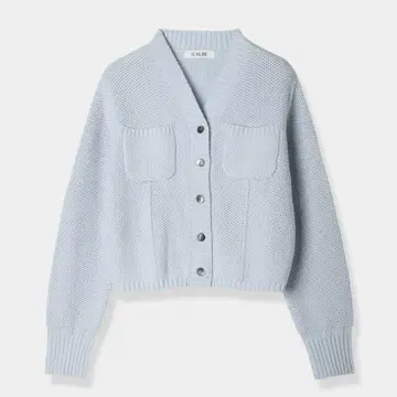 laubeblancd 로브 블랑 Basket Knit Cardigan