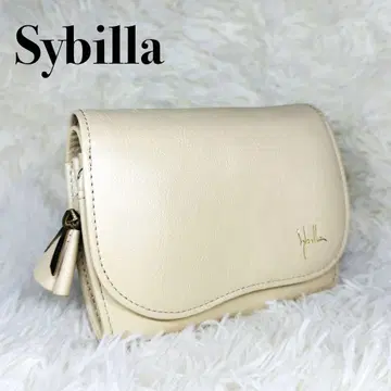 레어 새상품급 Sybilla 시빌라 레가로 참 두겹 지갑 한정 컬러
