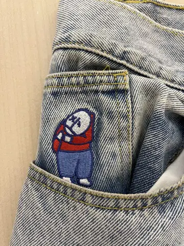 빅 보이 폴러 데님 M 정품