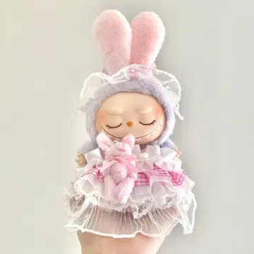popmart skullpanda labubu 옷 갈아입기 코스튬