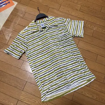 GAIJIN MADE 벨루어 셔츠 보더