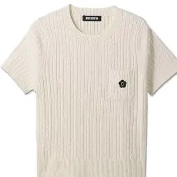 MaryQuant 마리쿠와 반팔 니트