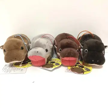 치비카바 히포폰 봉제 인형 마스코트 전 4종 세트