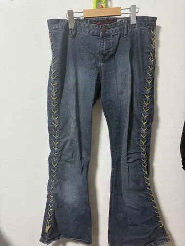 70s Mudd Yo! 부츠 컷 데님