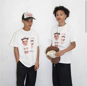 beck and call 드래그 퀸 티셔츠 화이트