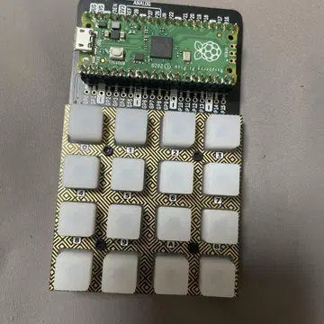 raspberry pi pico 및 pico rgb 키패드(정크)