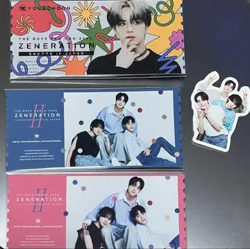 THE BOYZ 도보이즈 픽처 티켓 영훈 뉴 학년