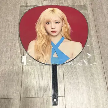 2024 aespa PARALLEL LINE 윈터 부채