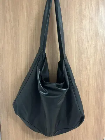 MinoriTY 남성용 숄더백 가죽 블랙