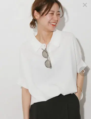 JOURNAL STANDARD relume 워셔블 돌먼 폴로 니트