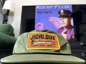 USA Jigalode 낚시 캠핑 캡 그린