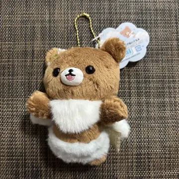 차이로이코구마 코리코구의 부드러운 천사 테마 매달린 봉제 인형