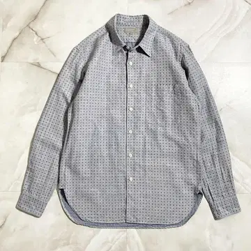 A16226 새상품급 마가렛호웰 린넨 블렌드 도트 셔츠 S