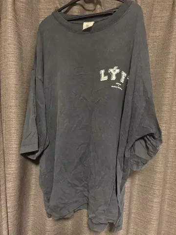 LYFT 오버 사이즈 티셔츠 그레이