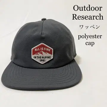 OUTDOOR RESEARCH 와펜 폴리에스테르 캡 그레이 OR