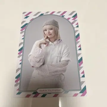 사쿠라자카 cafe2025 특전 엽서 사쿠라자카46 후지요시 카린