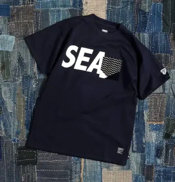 FDMTL wind and sea Tee 네이비 L