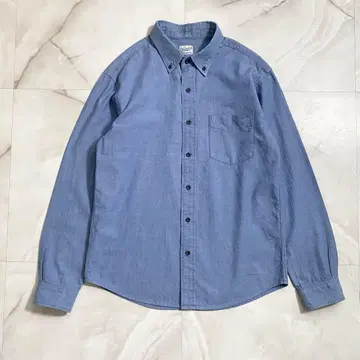 A16281 새상품급 텐더 로인 T 샴브레이 셔츠 블루 S
