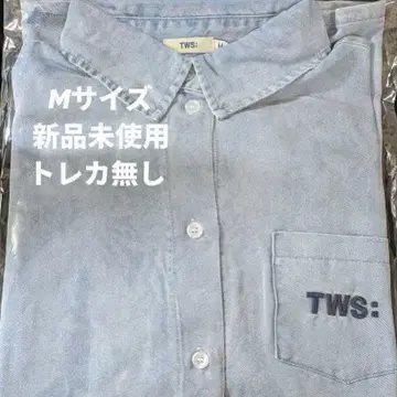 TWS 투어 JAPAN 굿즈 데님 셔츠 M 사이즈