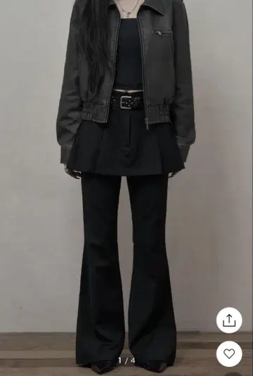 KHAKIPOINT 레이어드 부츠컷 팬츠