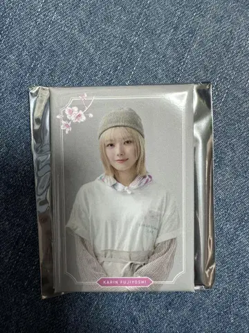 사쿠라자카46 카페 CAFE 캔 마그넷 후지요시 카린 씰 세트