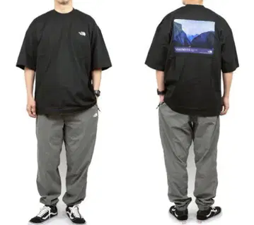 노스페이스 티셔츠 L 사이즈