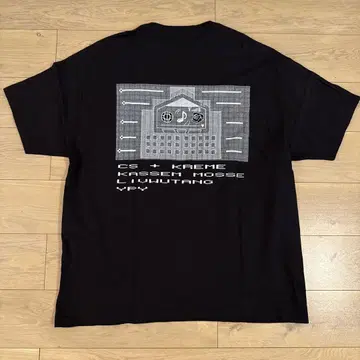 카브엠트 C.E CAV EMPT 이벤트 티셔츠 블랙 2XL