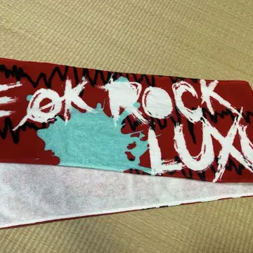 ONE OK ROCK 타월 빨간색 스카이블루