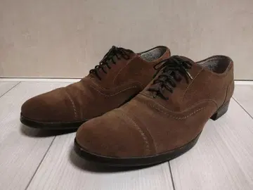 chausser 스웨이드 스트레이트 팁 레이스업 슈즈 25.0