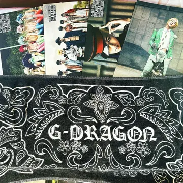 G-DRAGON 2013 월드 투어 타월 팜플렛 지용 솔로 콘서트