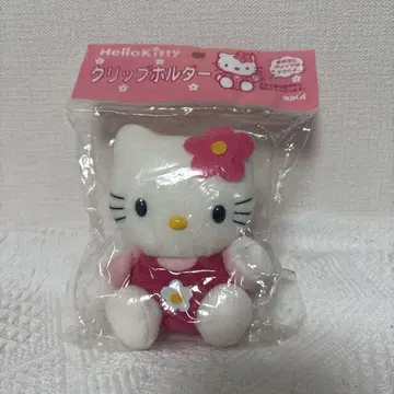산리오 키티 클립 홀더 봉제 인형