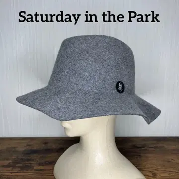 Saturday in the Park 그레이 울 펠트 햇