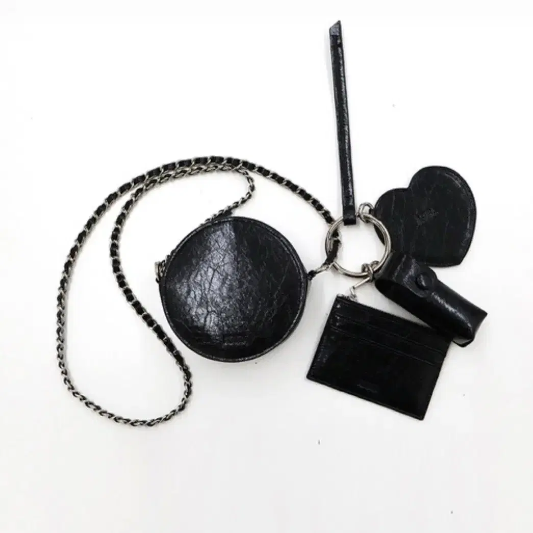 【ASURA】LAYERED LEATHER BAG Unused New Product) Asura Layered Leather Bag Black Bag on