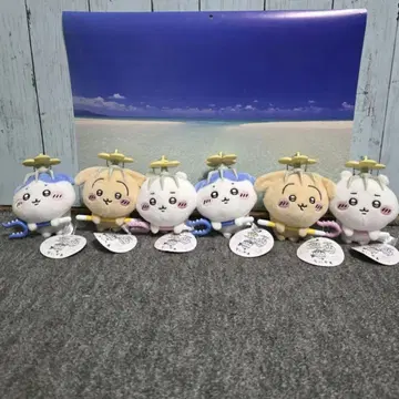 치이카와 하치와레 토끼 토벌 마스코트 전종 6종 세트