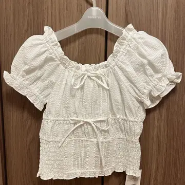SLY COTTON LACE 상의