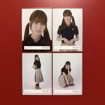 사쿠라자카46 브로마이드 나카지마 유즈키 피케 셔츠 코디 컴프