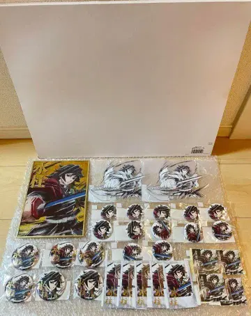 귀멸의 칼날 막간 그림 WEBSHOP 복권 토미오카 기유 수주 묶음 판매