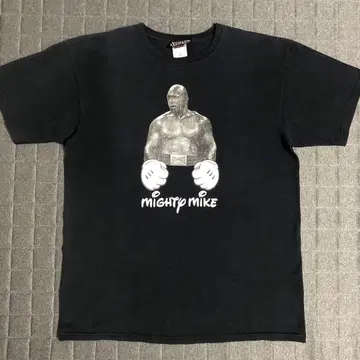 90s mighty mike 티셔츠 마이크 타이슨