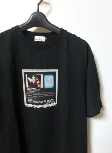 HELLRAZOR 헬레이저 DOGEAR RECORDS 티셔츠 블랙 M