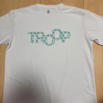 EGOZARU TRooP 로고 티셔츠 화이트 2XL