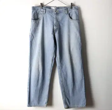 BAGGY Silver Tab 라이트 블루 데님 팬츠