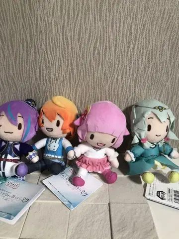 프로젝트 세카이 프로세카 후와푸치 미니 봉제 인형 완다쇼 4종 세트