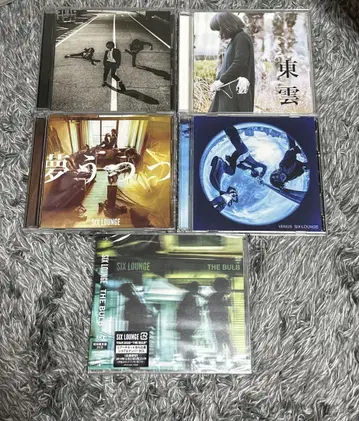 SIX LOUNGE CD 꿈꾸는 듯한 5장 세트 DVD 포함!