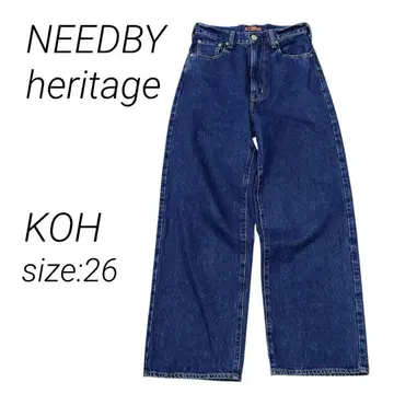 새상품급 NEEDBY 헤리티지 KOH 26 다크 네이비