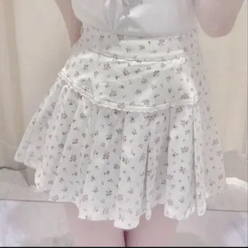 에블린 데님 플리츠 SK 스커트 evelyn
