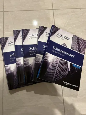 Kaplan Schwezer CFA Level2 Prep 2023