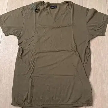maharishi 크루넥 티셔츠 올리브