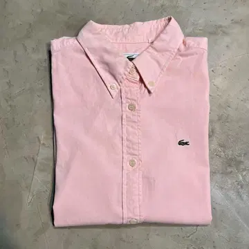라코스테 LACOSTE 핑크 셔츠