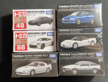 토미카 묶음 판매 AE86/RX-7/R32/NSX-R/WRX sti/Z