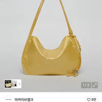 【Archivepke × Ribbonbit】Small Wave Bag｜艶感ショルダー Archivepke x Ribbonbit] Small wave bag(Brown)_Archivépke